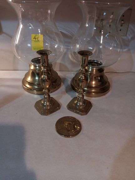 Group of brass decor image