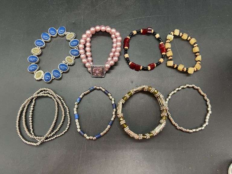 Nice selection of stretchy bracelets image