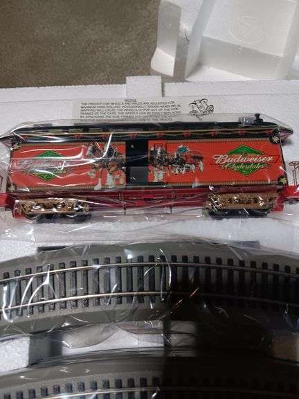Hawthorne Village vintage Budweiser Clydsesdale Baggage Car image