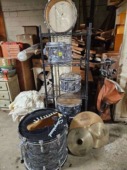 Various Drums and Cymbals image