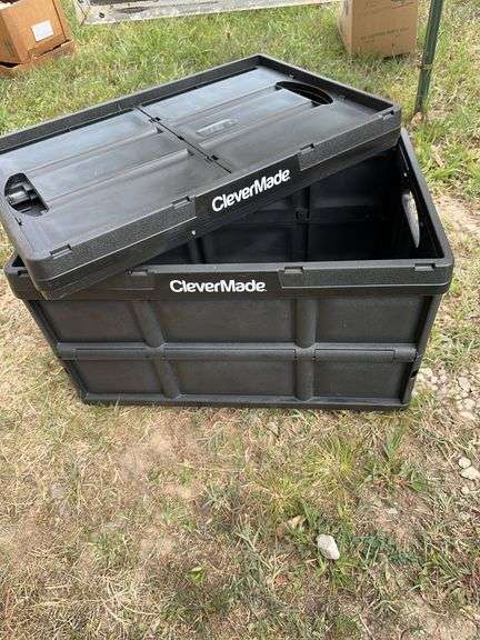 Clevermade collapsible tote bins 