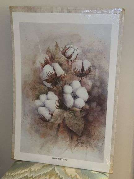 16 x 24 unframed signed John Stevens “High Cotton” print image