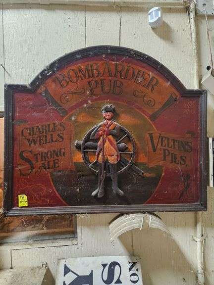 Bombadier Pub Sign image