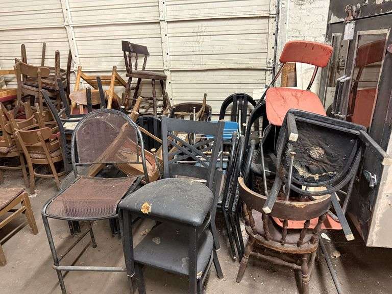 Large Lot of Chairs image