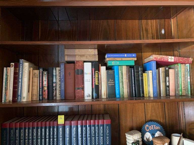 Shelf of books of various genres and by various authors…..CONTENTS BELOW NOT INCLUDED image