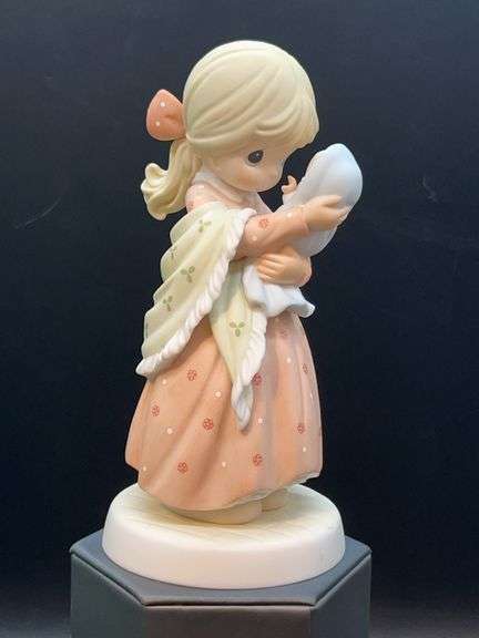 1999 1st Edition in Motherhood Series “A Love Like No Other” bisque porcelain figurine…..6-1/2” tall image