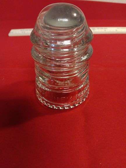 HEMINGWAY #12 clear insulator.. image