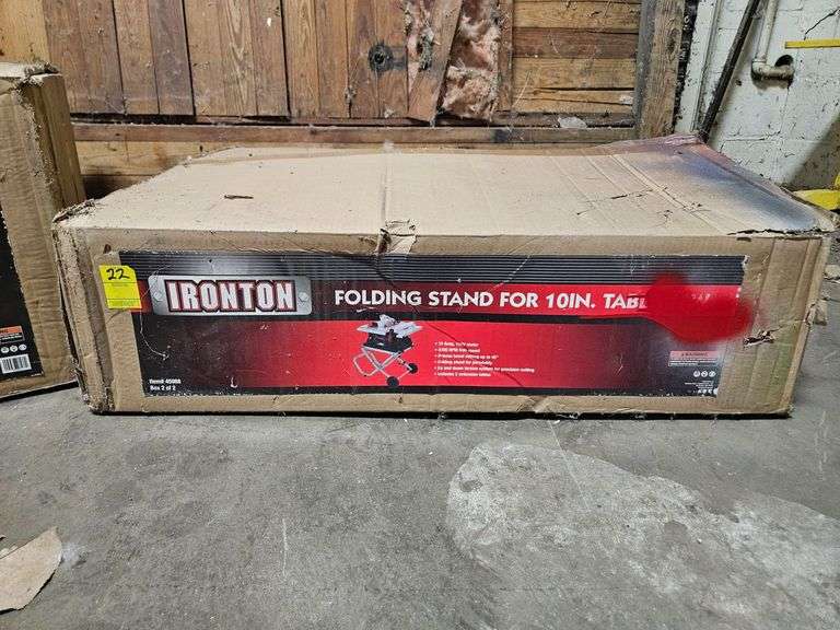 Folding Stand for Ironton Tablesaw image
