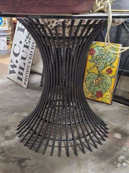 Glass Top Table image