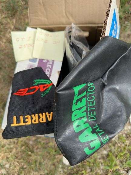 Box full of Metal detector covers