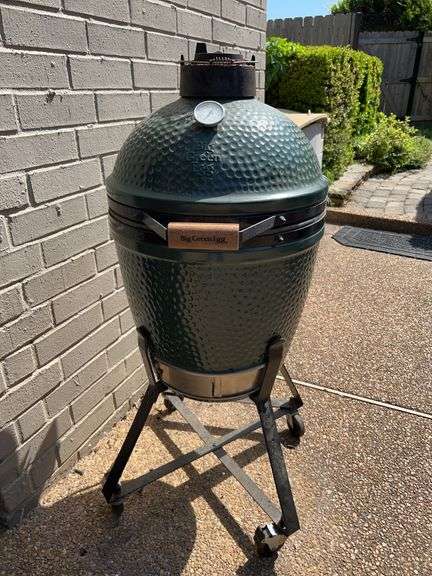 Medium-sized Big Green Egg…..18”D x 43” tall image