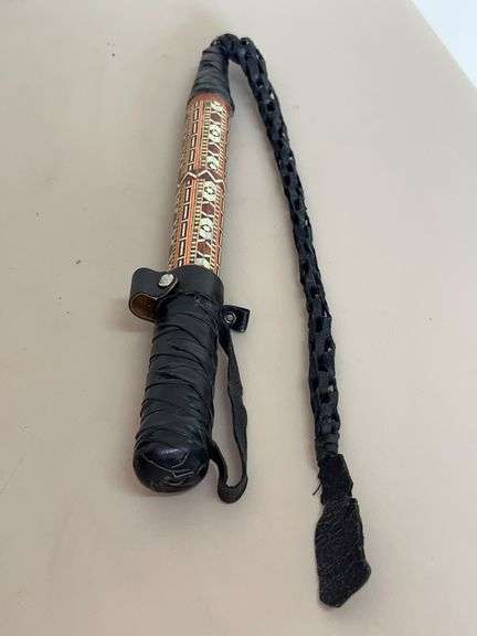 Middle Eastern Camel Leather Whip image