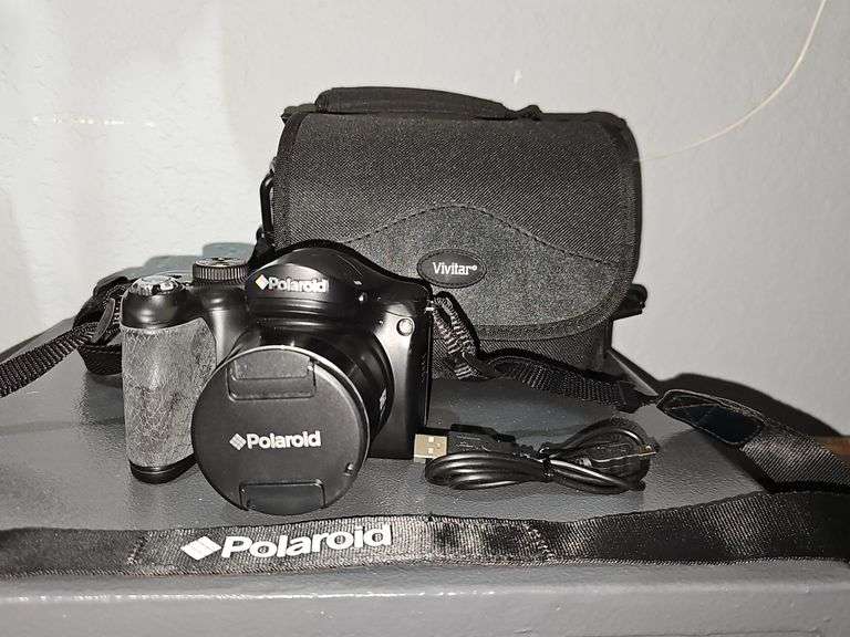Polaroid digital camera with bag. See all photos. Untested. image