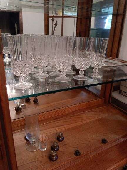 Crystal D'Arques Durand..set of 10 stems image