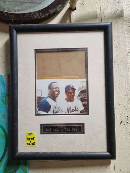 Hank Aaron and Willie Mays Photograph image