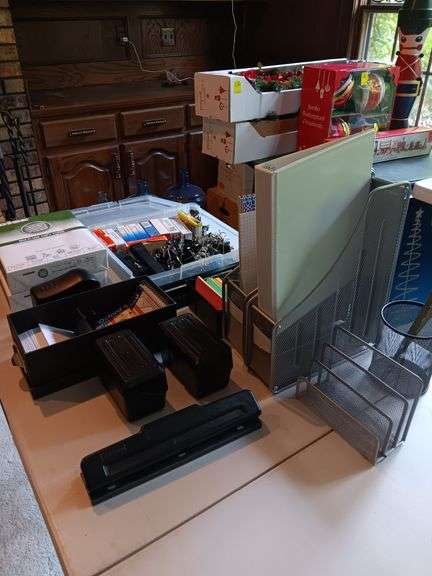 Large group of office supplies...see photos image