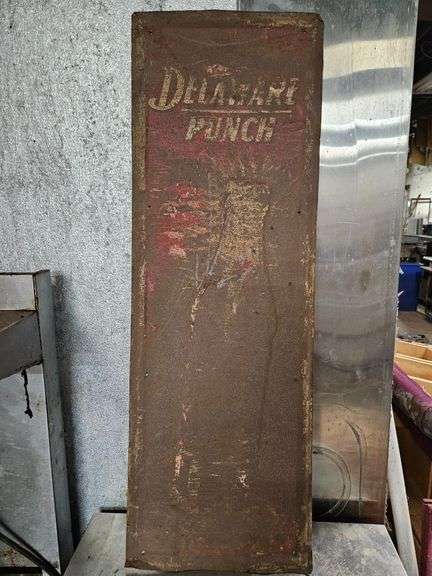 Tin Delaware Punch Sign image