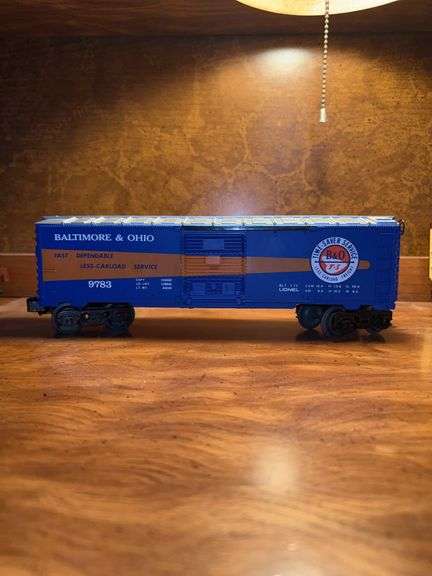 Lionel 6-7701 O Gauge Baltimore & Ohio Time-Saver Service Boxcar (9783) image