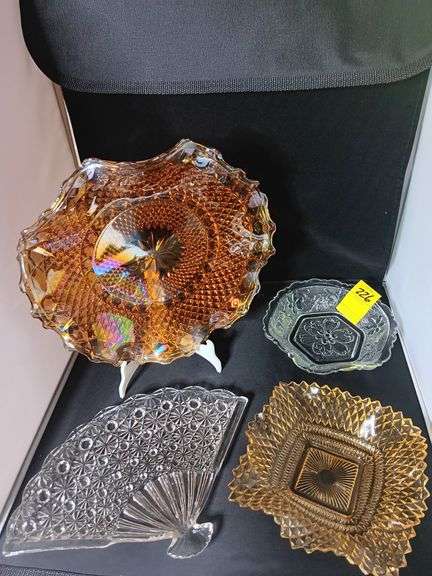 Group of glassware.see description image