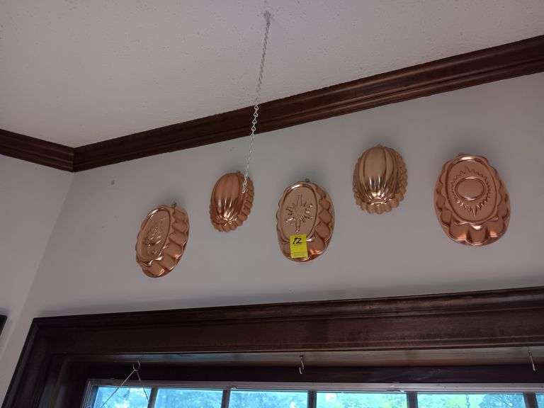 7  hanging jello molds...see photos image