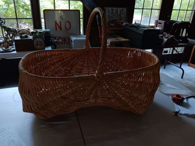 Nice large handled basket image