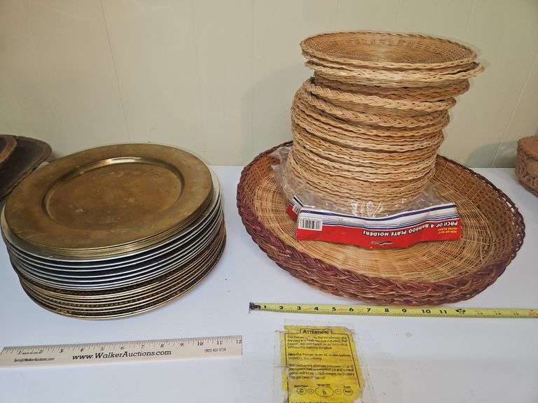 Grouping of chargers & plate holders... image