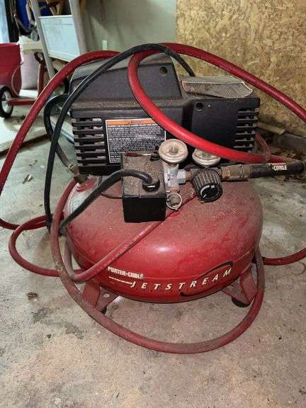 Porter Cable JetStream Pancake Compressor…..not tested image