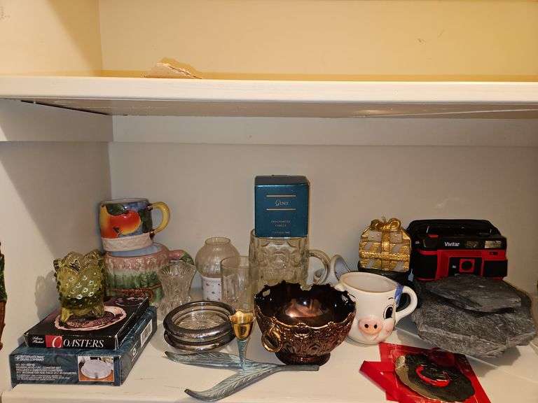Collection of miscellaneous items from closet SEE I'LL PICSEE ALL PICS FOR DETAILS... image