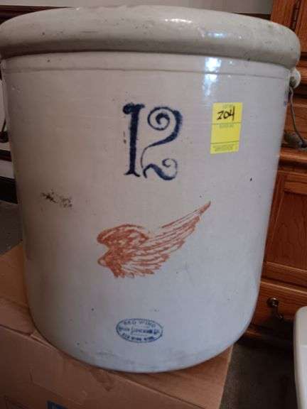 #12 Red Wing crock..see description image