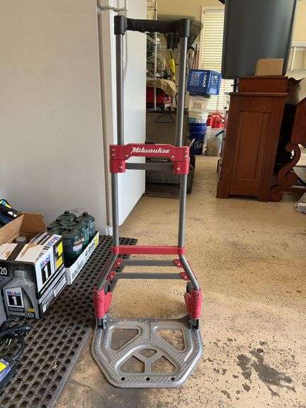 Milwaukee 150 lbs. Convertible Fold-Up Steel Hand Truck image
