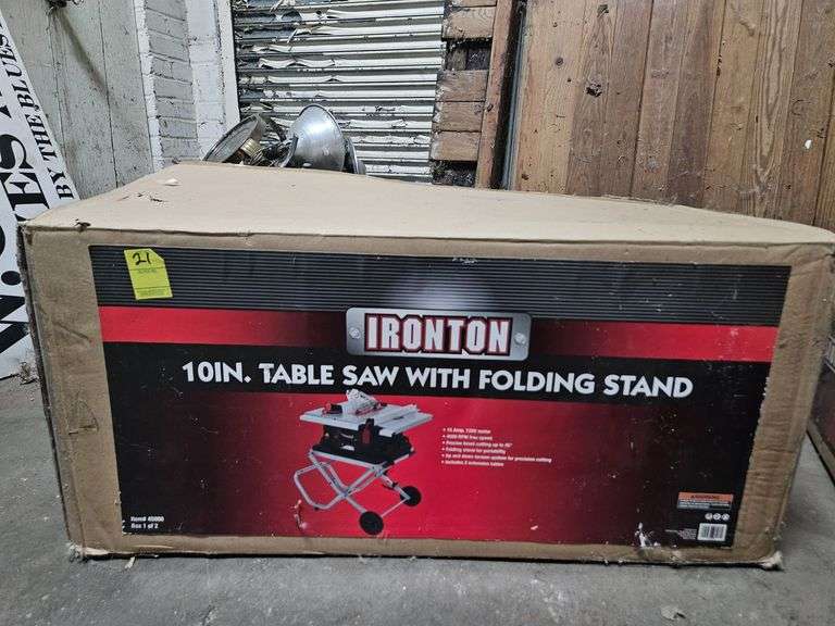 Ironton 10 Tablesaw image
