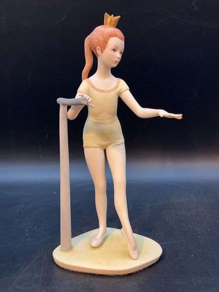 Cybis “Little Princess” bisque porcelain figurine…..10-1/4” tall image