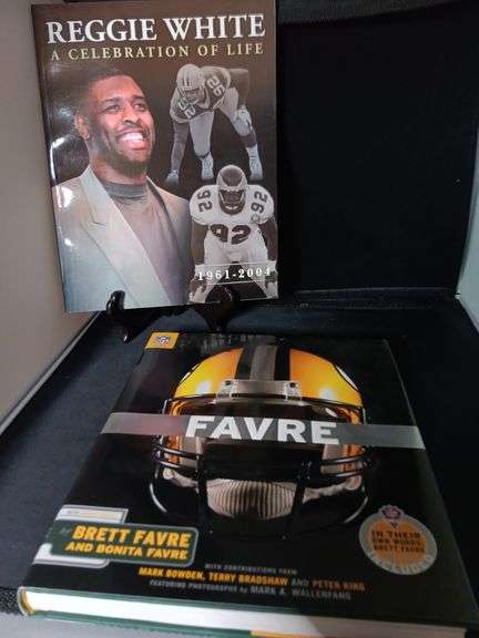 Reggie White, Brett Favre books image