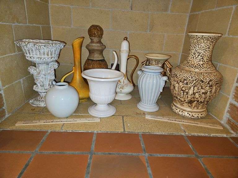 Collection of decorative vases SEE ALL PICS... image