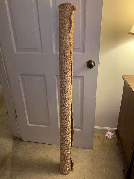 Partial roll of upholstery…..amount on roll is unknown image
