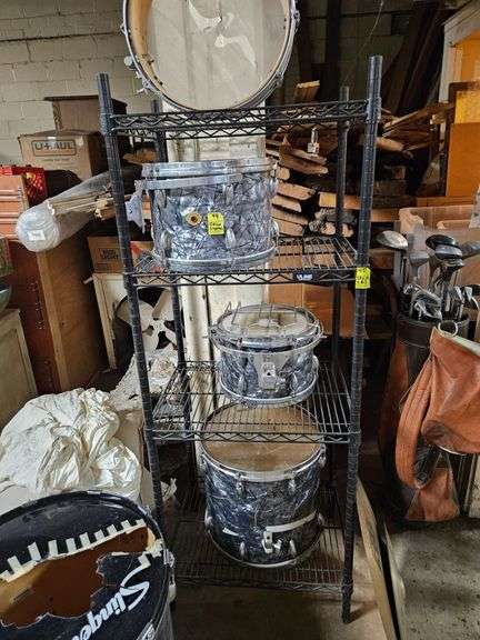 Black Metal Shelf image