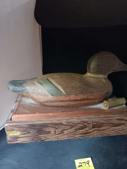 Wood duck ammunition box image