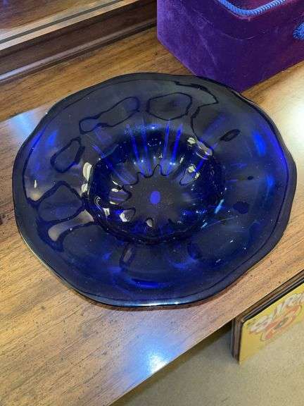 Gorgeous cobalt blue 11-1/4”D bowl image