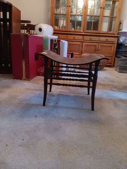 Antique Stool...18x22 image