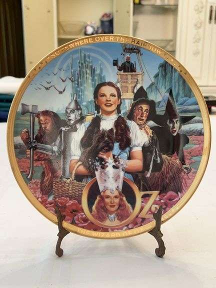 Hamilton Collection 50th Anniversary Wizard of Oz Plate…..plate no. 4643K image