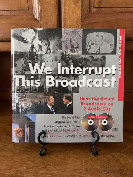 New York Times Bestseller - “We Interrupt This Broadcast” with 2 audio CDs image