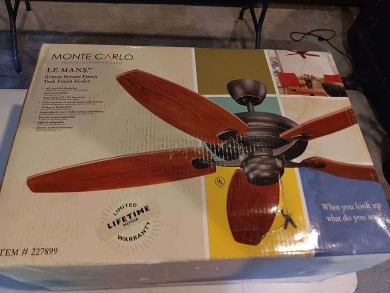 Ceiling fan. New in box image