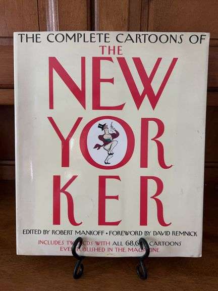 Paperback edition - “The Complete Cartoons of The New Yorker” with 2 CDs with all 68,647 cartoons image