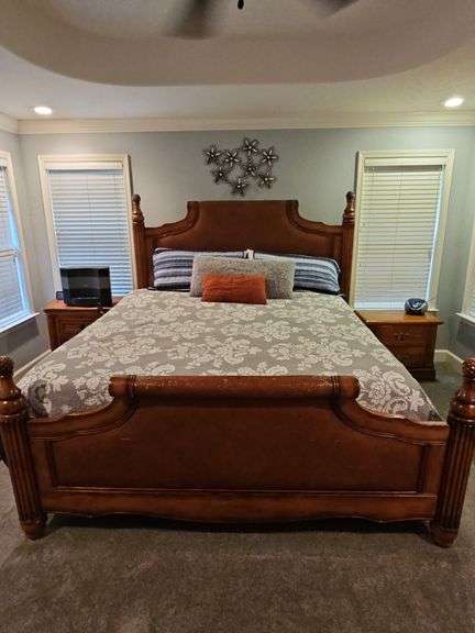 Tommy Bahama king size bed aa shown.
