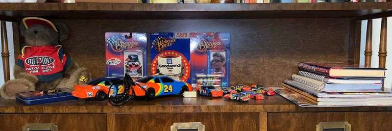 Collection of #24 Jeff Gordon NASCAR memorabilia image