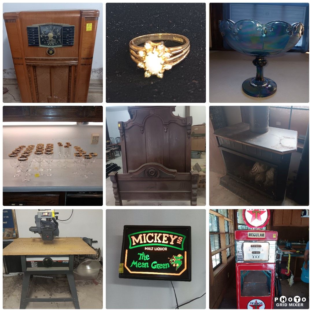 Neon Signs, Furniture, Appliances, Collectibles, Pottery, Home Decor, Vintage Glass, & MORE featured photo 1