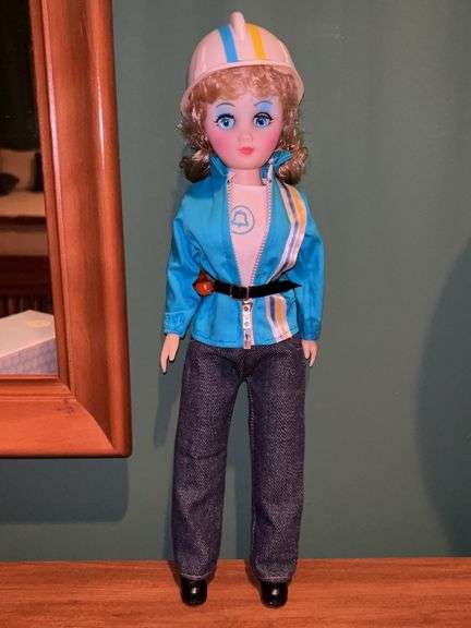 1890’s Bell System Operator Doll…..designed exclusively for Telephone Pioneers of America…..15” tall and in original box image