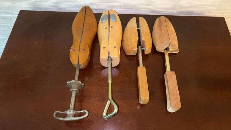 Grouping of vintage shoe shapers image