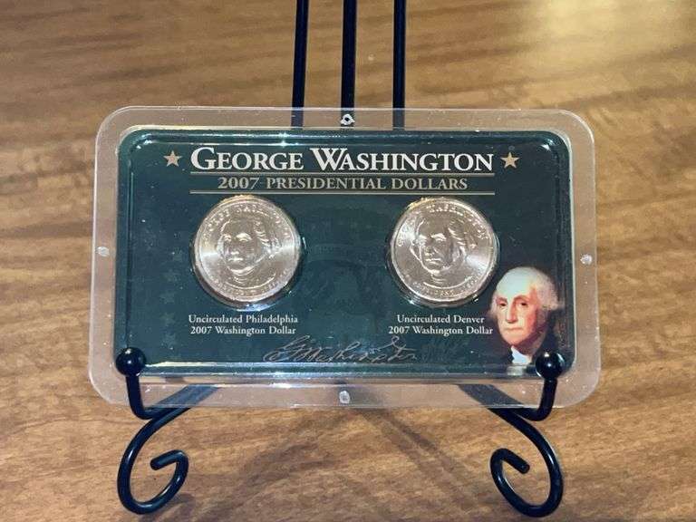 George Washington 2007 Presidential Dollars image