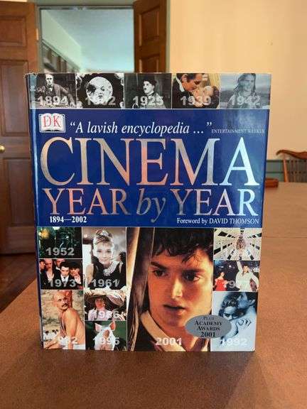 Hardback edition with dust jacket “CINEMA Year by Year” 1894-2002 image